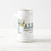 ALEiensビールステイン ビールジョッキ (正面左)