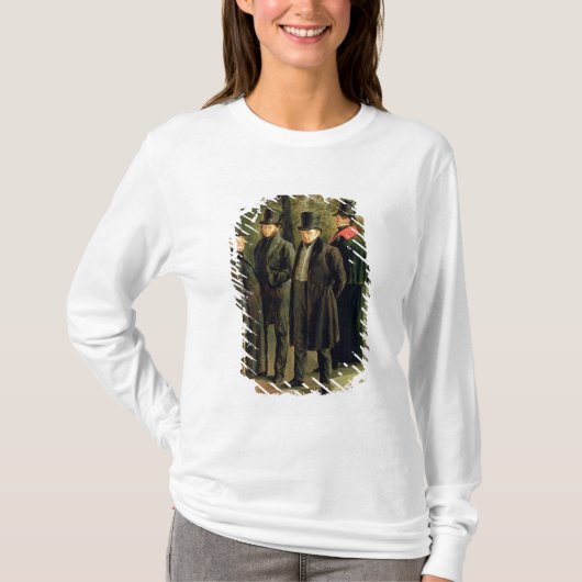 Aleksandr Pushkin詩人 Tシャツ (正面)
