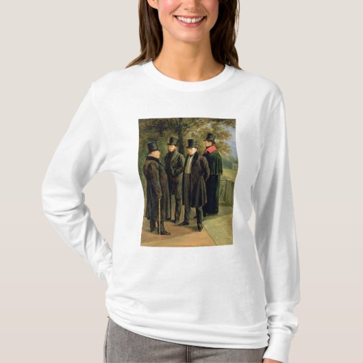 Aleksandr Pushkin詩人 Tシャツ (正面)