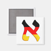 Aleph German.png マグネット (正面/裏面)