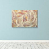 Aleph Hebrew Letter- Kabbalah キャンバスプリント (インサイチュ (ウッドフロア))