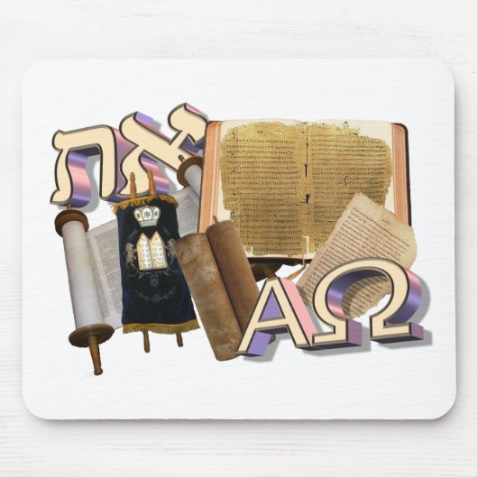 Aleph Tav/アルファオメガ マウスパッド (正面)