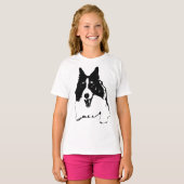 Alert Ears, Happy Heart Tシャツ (正面フル)