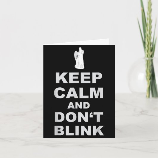 Alert - Weeng Angel - Keep Calm And Dont Blink 2  カード (正面)