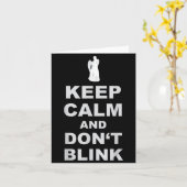 Alert - Weeng Angel - Keep Calm And Dont Blink 2  カード (黄色い花)