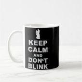 Alert - Weeng Angel - Keep Calm And Dont Blink 2 コーヒーマグカップ (左)