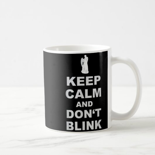 Alert - Weeng Angel - Keep Calm And Dont Blink 2 コーヒーマグカップ (右)