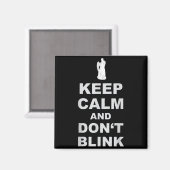 Alert - Weeng Angel - Keep Calm And Dont Blink 2 マグネット (正面/裏面)