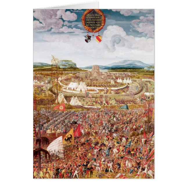 Alesiaはガイウス・ユリウス・カエサルによって包囲しました (正面)