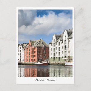 Alesund Norwayトラベルフォト ポストカード