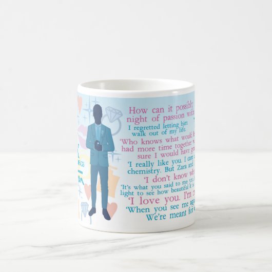 Alex - 「13人の結婚式」の引用文マグ コーヒーマグカップ (中央)