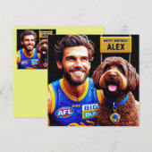 ALEX ~ Birthday Card ~ Football Season ~ (正面/裏面)