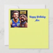 ALEX ~ Birthday Card ~ Football Season ~ (裏面)