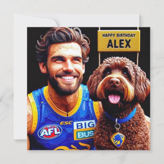 ALEX ~ Birthday Card ~ Football Season ~ (正面)