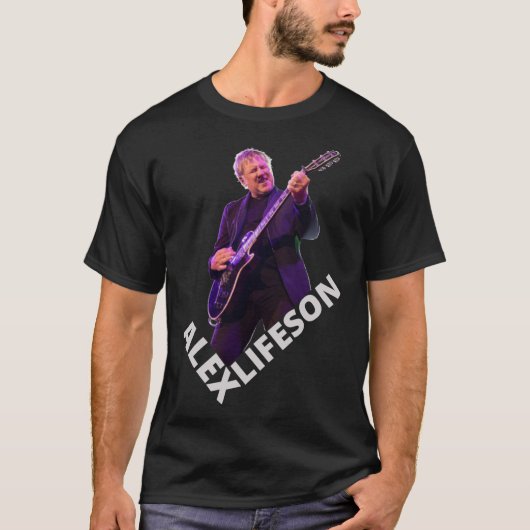Alex Lifeson、Rip Alex Lifeson Essential Tシャツ (正面)
