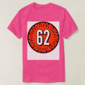 Alex Redmond Number 62 Jersey Cincinnati Bengals I Tシャツ (デザイン正面)