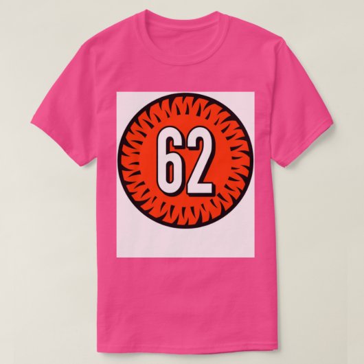 Alex Redmond Number 62 Jersey Cincinnati Bengals I Tシャツ (デザイン正面)