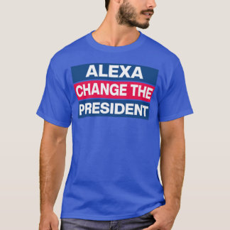 Alexaが社長のTシャツを着替える Tシャツ