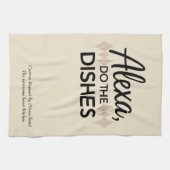 Alexaは料理を作る厚い湯沸き布生地の贈り物 キッチンタオル (横)