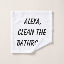 Alexa、トイレの掃除 バスタオルセット