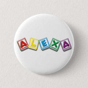 Alexa 缶バッジ
