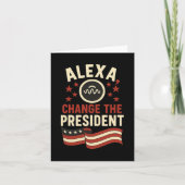 Alexa Change The Presidend カード (正面)