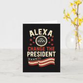 Alexa Change The Presidend  カード (黄色い花)