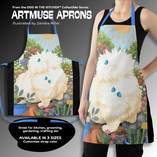 ALEXA the Chow    All-Over Print Apron エプロン
