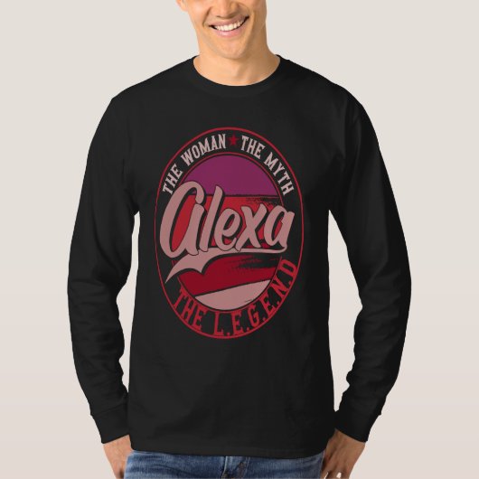 Alexa the Lady of Myth the Legend Tシャツ (正面)