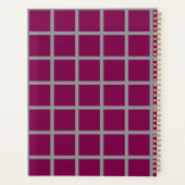 Alexander customisable プランナー手帳 (裏面)