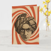 Alexander, Fortune Teller Greeting Card カード (黄色い花)