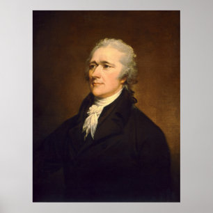 Alexander Hamilton – ジョン・トランブルファインアートポスター ポスター