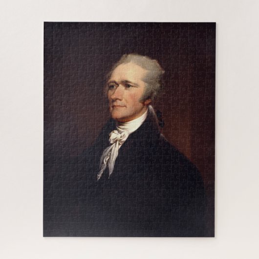 Alexander Hamilton：米国の創始者、歴史 ジグソーパズル (縦)