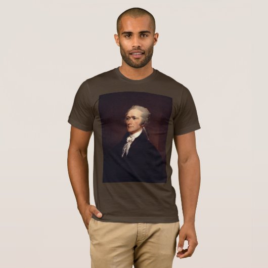 Alexander Hamilton：米国の創始者、歴史 Tシャツ (正面フル)