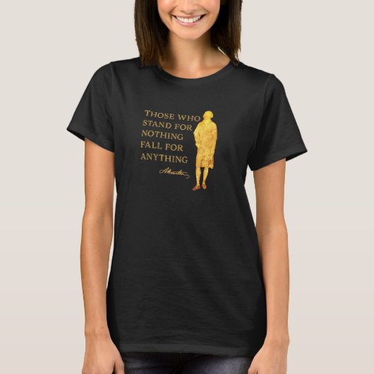 Alexander Hamilton History Usa衣装10代の男性W Tシャツ (正面)