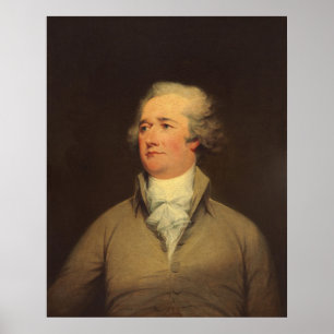 Alexander Hamilton - John Trumbull Fine Art Poster ポスター