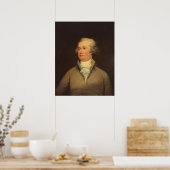 Alexander Hamilton - John Trumbull Fine Art Poster ポスター (キッチン)