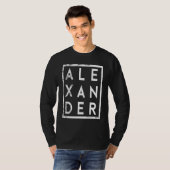 Alexander Minimalism Tシャツ (正面フル)