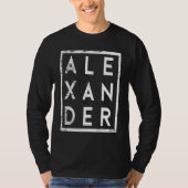 Alexander Minimalism Tシャツ (正面)
