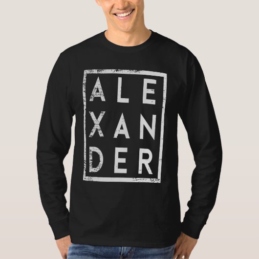 Alexander Minimalism Tシャツ (正面)