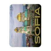 Alexander Nevsky Sofia (ブルガリアのヴィンテージギフト) マグネット (縦)