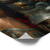 Alexander the素晴らし ポートレートポスターとヘルメット ポスター (角)