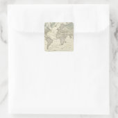 Alexander von Humboldt系等温曲線 スクエアシール (バッグ)