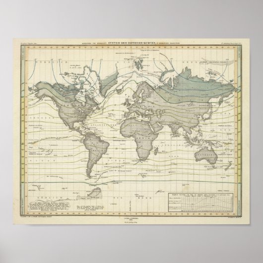 Alexander von Humboldt系等温曲線 ポスター (正面)