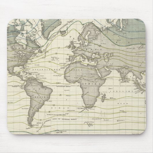 Alexander von Humboldt系等温曲線 マウスパッド (正面)