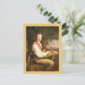 Alexander von Humboldt by Friedrich Georg Weitsch ポストカード (スタンド正面)