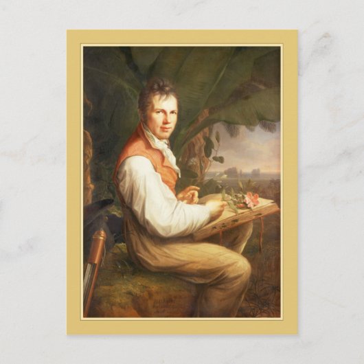 Alexander von Humboldt by Friedrich Georg Weitsch ポストカード (正面)