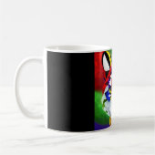 Alexander's Cat black center mug コーヒーマグカップ (左)