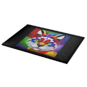 Alexander's Cat black glass cutting board カッティングボード (角)