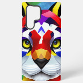 Alexander's Cat closeup Samsung S22 Ult phone case Galaxyケース (裏面)